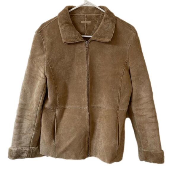 Guess Suede Leather Jacket / Coat - Picture 1 of 14